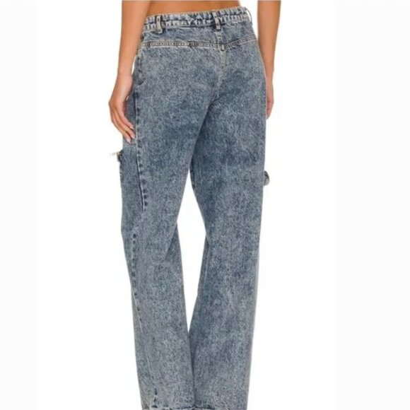 BY DYLN Carson Jeans Light Blue - Picture 3 of 5